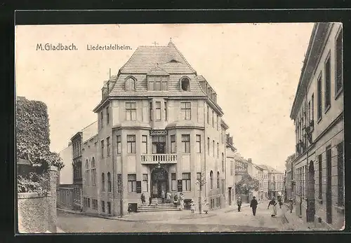 AK M. Gladbach, Sängerheim Liedertafel