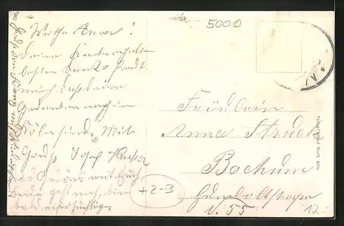AK Köln-Neustadt, Deutscher Ring, Postbriefkasten