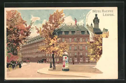 Lithographie Leipzig, Hotel Hauffe