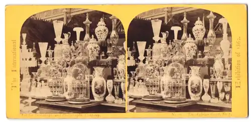 Stereo-Fotografie London Stereoscopic Co., London, Ausstellung London 1862, The Austrian Court, Internation Exhibition