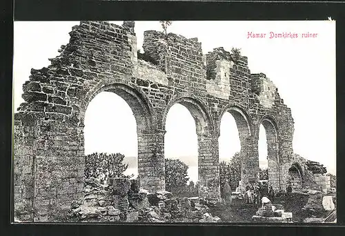 AK Hamar, Domkirkes ruiner