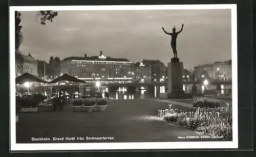 AK Stockholm, Grand Hotel fran Strömparterren
