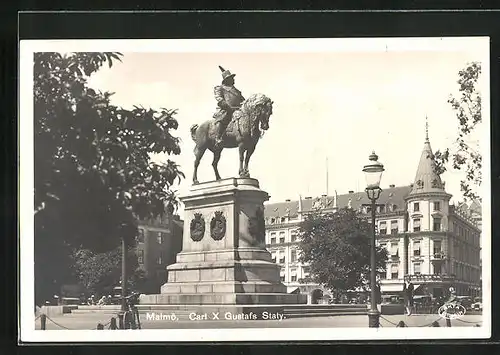 AK Malmö, Carl X Gustafs Staty