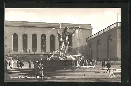 AK Göteborg, Milles Poseidon a Götaplatsen