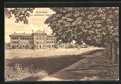 AK Halmstad, Högre allmänna läroverk