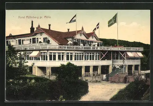 AK Kullen, Hotel Mölleberg pr. Mölle