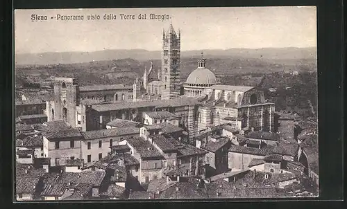 AK Siena, Panorama visto dalla Torre del Mangia