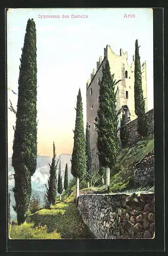 AK Arco, Cypressen des Castelle