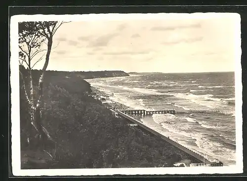 AK Rauschen, Blick in die Seepromenade