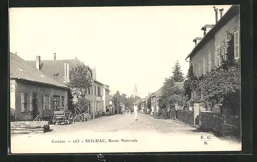 AK Seilhac, Route Nationale