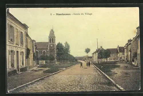 AK Montceaux, Entrée du Village