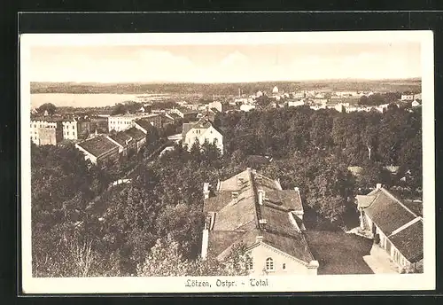 AK Lötzen /Ostpr., Totalansicht