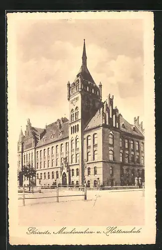 AK Gleiwitz, Maschinenbau- und Hüttenschule