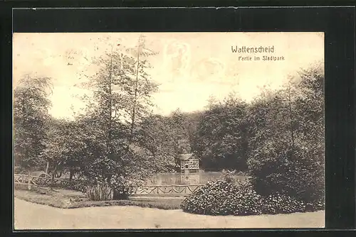 AK Wattenscheid, Partie im Stadtpark