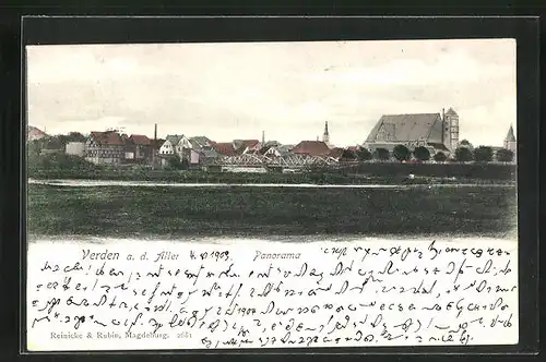 AK Verden a. d. Aller, Panorama