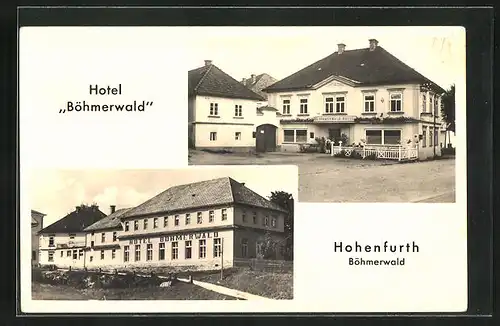 AK Hohenfurth i. Böhmerwald, Hotel Böhmerwald