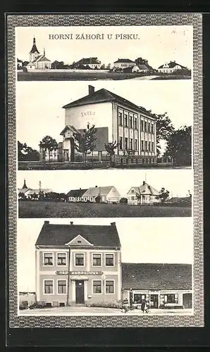 AK Horni Zahori u Pisku, Skola, Panorama