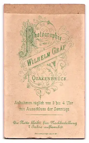 Fotografie Wilhelm Gräf, Quakenbrück, Gr. Mühlenstrasse, Portrait blonder junger Mann im Jackett