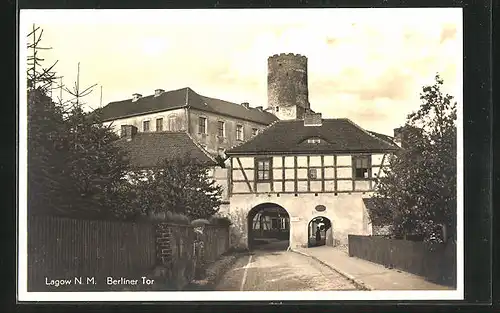 AK Lagow, Partie am Berliner Tor
