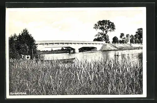 AK Alt-Schadow über W.-Buchholz, Spreebrücke