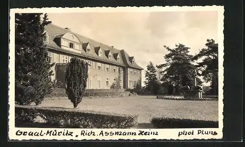 AK Graal-Müritz, Richard-Assmann-Heim der VAB Berlin, Aussenansicht