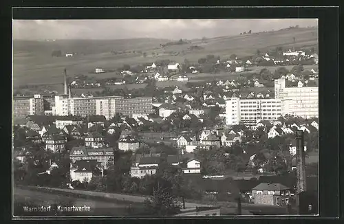 AK Warnsdorf / Varnsdorf, Kunertwerke