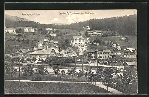 AK Spindelmühle / Spindleruv Mlyn, Gesamtansicht