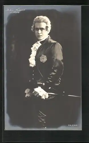 AK Opernsänger John Forsell im Bühnenkostüm