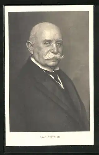 AK Portrait Graf von Zeppelin