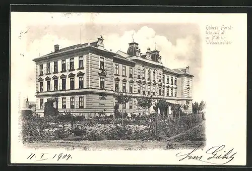AK Mähr. Weisskirchen, Höhere Forstlehranstalt