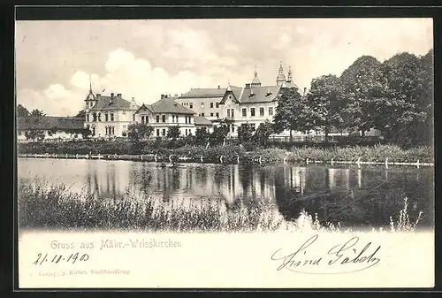 AK Mähr. Weisskirchen, Gebäudeansichten