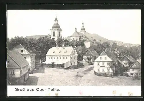 AK Ober-Politz, Ortspartie