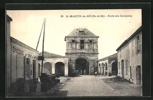 AK St.Martin-de-Ré, Porte des Coampany