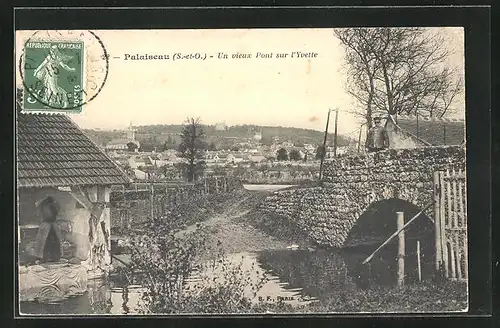 AK Palaiseau, Un vieux Pont sur l`Yvette, Pont