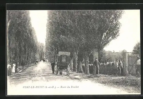 AK Vert-Le-Petit, Route du Bouchet