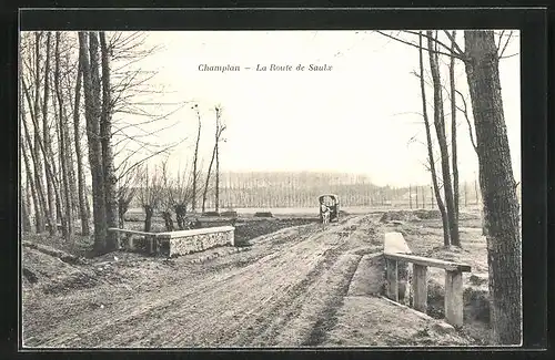 AK Champlan, La Route de Saulx, Pont