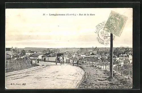 AK Longjumeau, Rue de la Gare