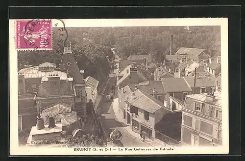 AK Brunoy, S. et O., La Rue Gutierrez de Estrada