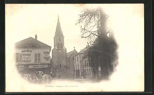 AK Brunoy S. et O., L`Eglise, Vue exterieure