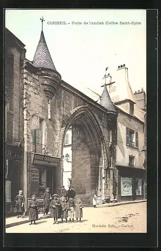 AK Corbeil, Porte de l`ancien Cloitre Saint-Spire