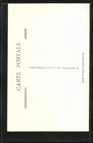 AK Voltaire, der französische Dichter an seinem Schreibtisch