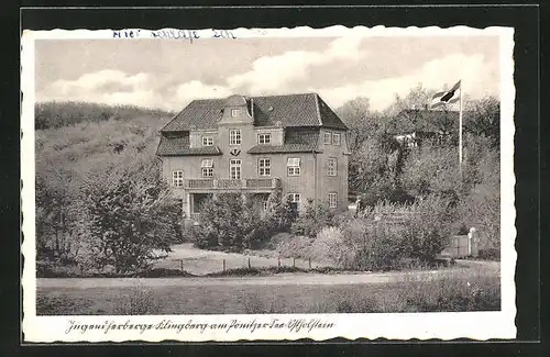AK Pönitz in Holstein, die Jugendherberge Klingberg am Pönitzer See