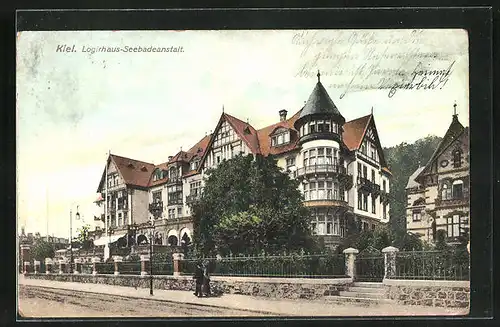 AK Kiel, vor dem Logirhaus-Seebadeanstalt