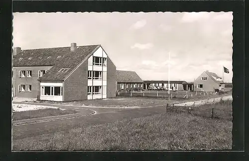 AK Langeoog, Partie an Haus Meedland