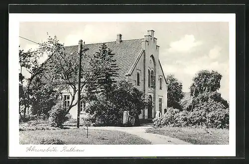 AK Ahrensbök, Partie am Rathaus