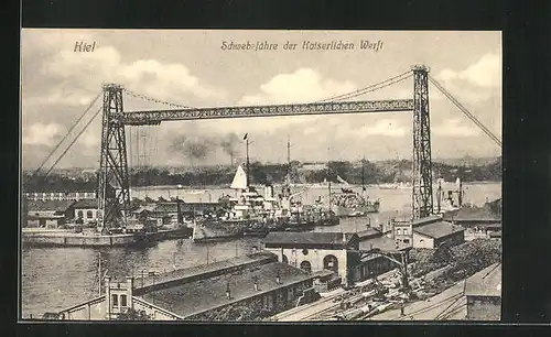 AK Kiel, Schwebefähre der Kaiserlichen Werft