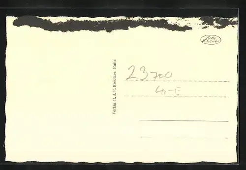 AK Eutin in Holstein, Vorderansicht des Voss Haus