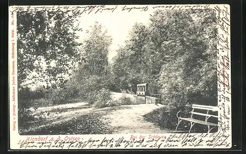 AK Niendorf a. d. Ostsee, Parkanlagen an der Schleuse