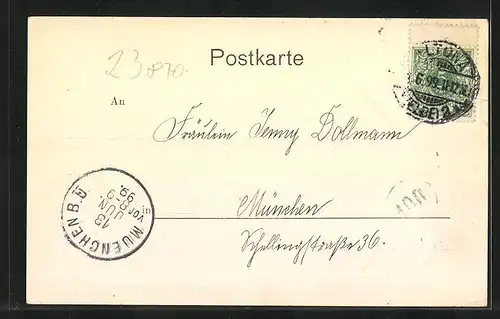 AK Mölln, Generalansicht der Stadt, Blick zur Kirche