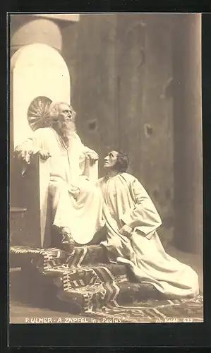 AK Opernsänger F. Ulmer und A. Zäppel in Paulus